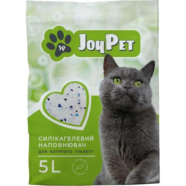 

Наполнитель для кошачьих туалетов JoyPet, силикагелевый 5л/2,1кг