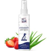 Сухой шампунь Pet Clean для домашних животных с ароматом клубники 250 мл