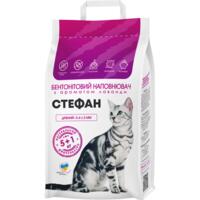 Наполнитель бентонитовый натуральный для кошачьих туалетов Стефан мини 0,4-1,5 мм 6 кг