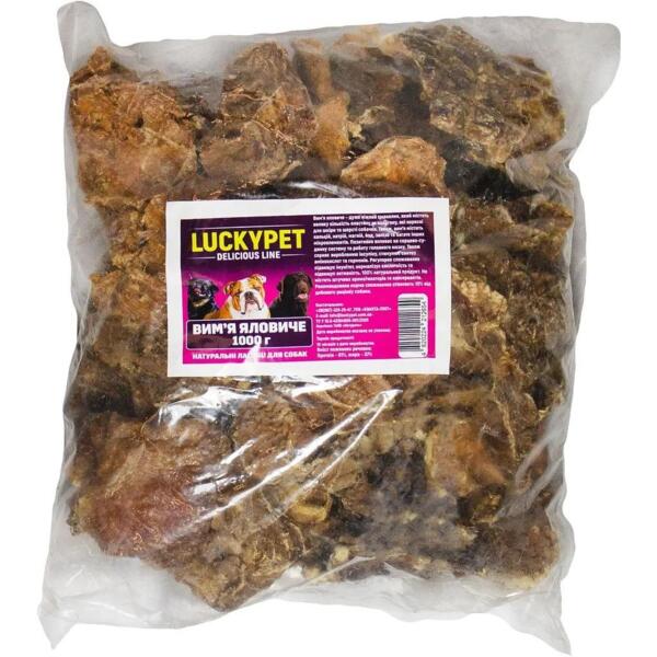 

Лакомства для собак Lucky Pet Вымя 1 кг