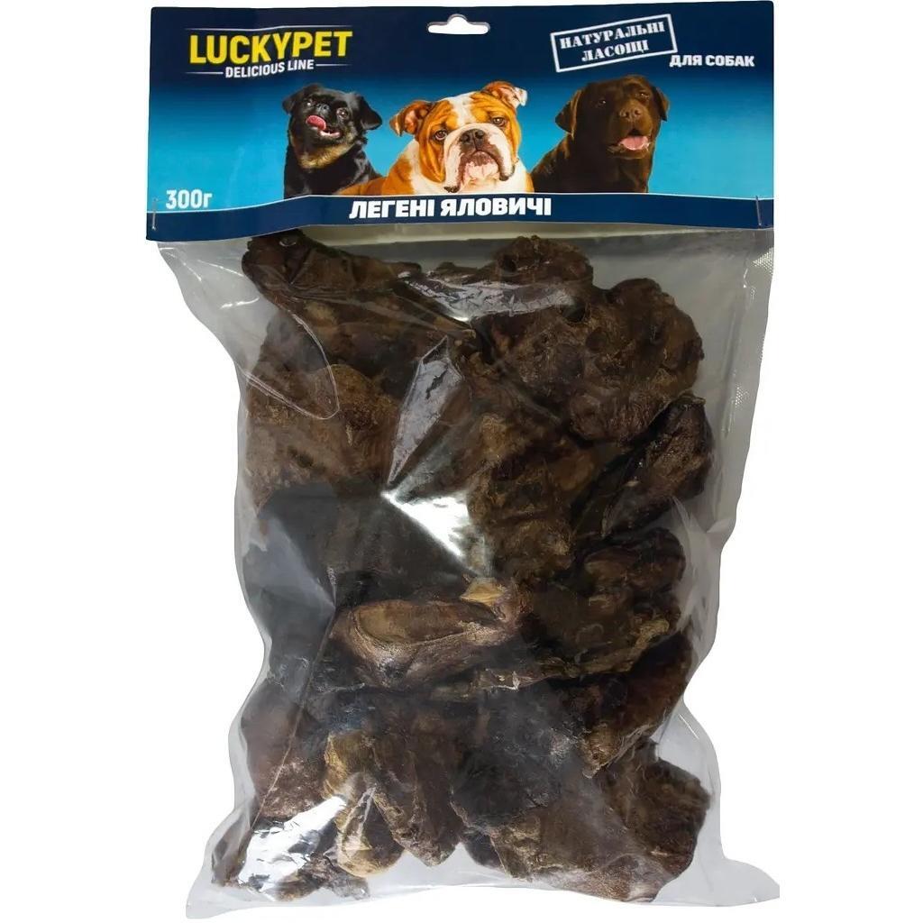 Ласощі для собак Lucky Pet Легені 300 гфото1