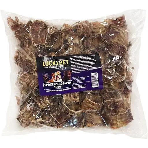 Лакомства для собак Lucky Pet Трахея 1 кг фото 1