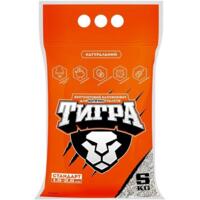 Наполнитель бентонитовый натуральный для кошачьих туалетов Тигра стандарт 1,5-2,5 мм 5 кг