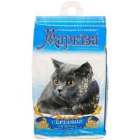 Наполнитель бентонитовый Маркиза №2 средний 1,5-3 мм с ароматом лаванды 5 кг