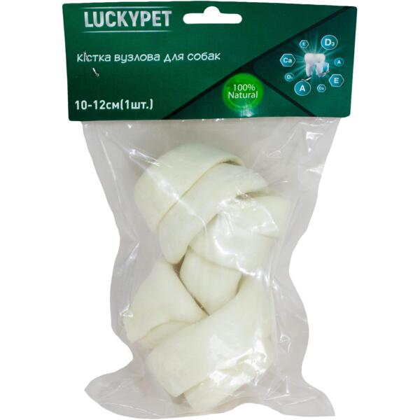 

Лакомства для собак Lucky Pet Кость узловая №5 10-12 см 1 шт