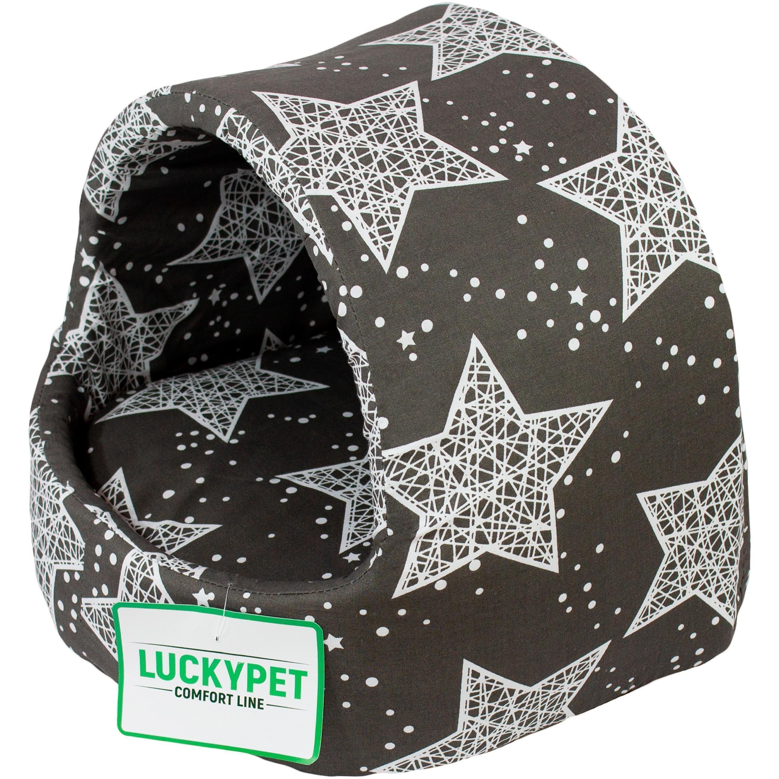 Домик Lucky Pet №2 Белла Серый 42x37x37 фото 1