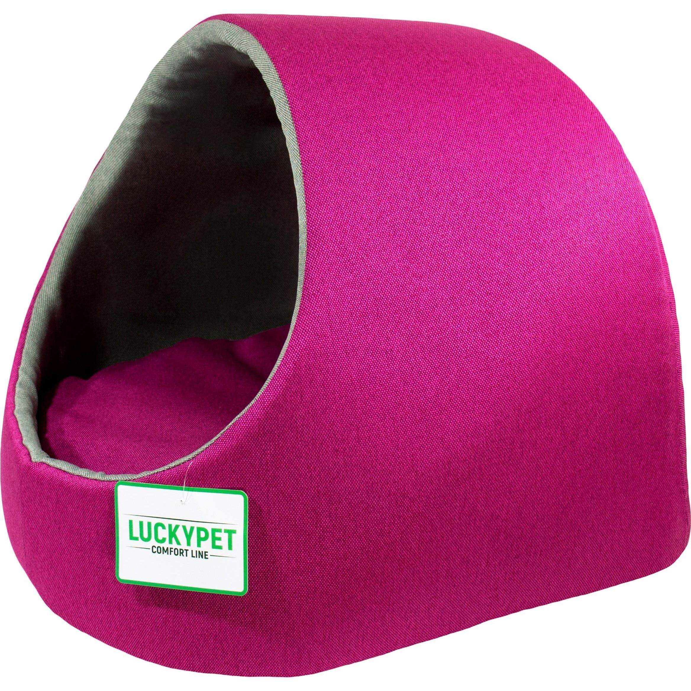 Будка Lucky Pet №1 Руди Фуксия 36x37x32 фото 1