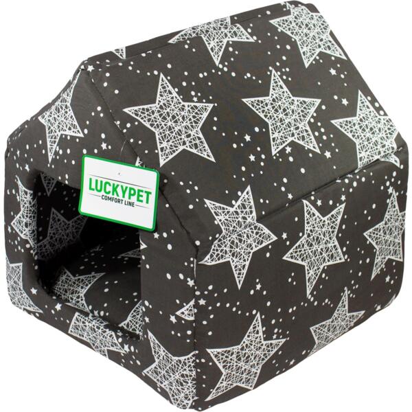 

Домик Lucky Pet №1 Джесси Серый 30x33x33