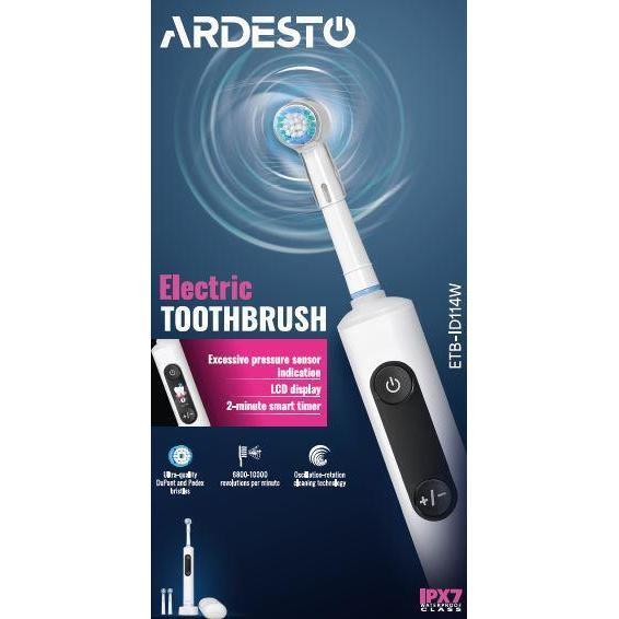 Электрическая зубная щётка Ardesto ETB-ID114W фото