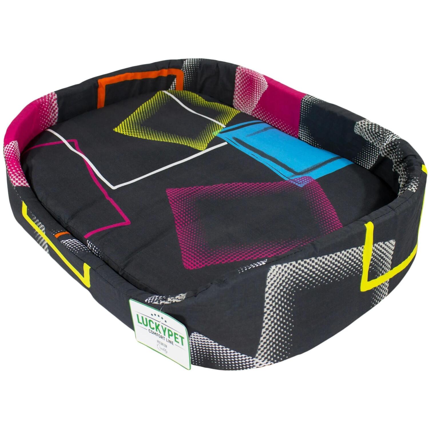Лежак Lucky Pet №1 Макс Геометрия 32x43x12