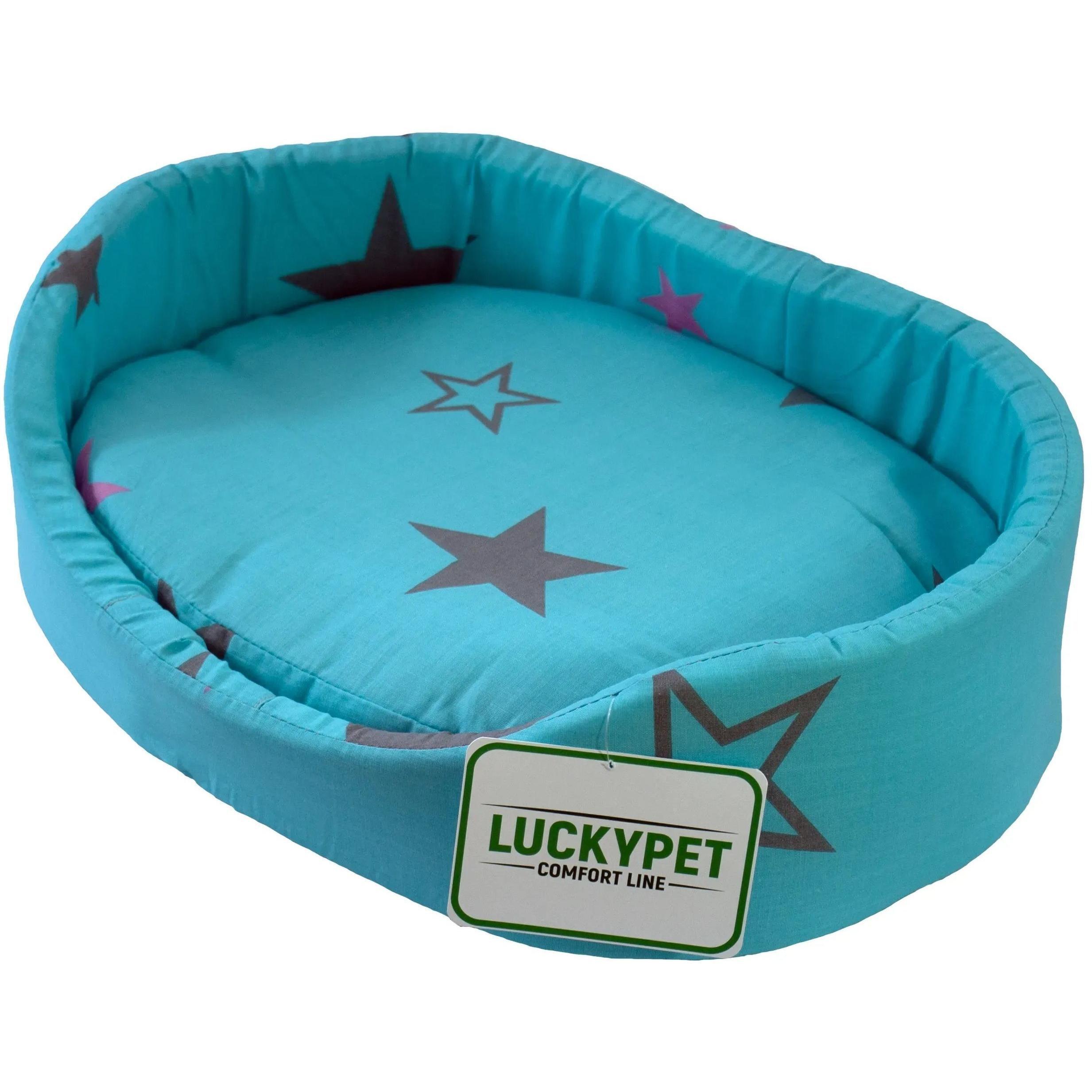 Лежак Lucky Pet №2 Макс Бирюзовый 37x49x13 фото 1