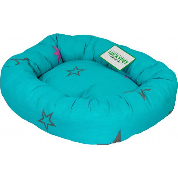 

Лежак Lucky Pet №2 Вольт Бирюзовый 48x58x12