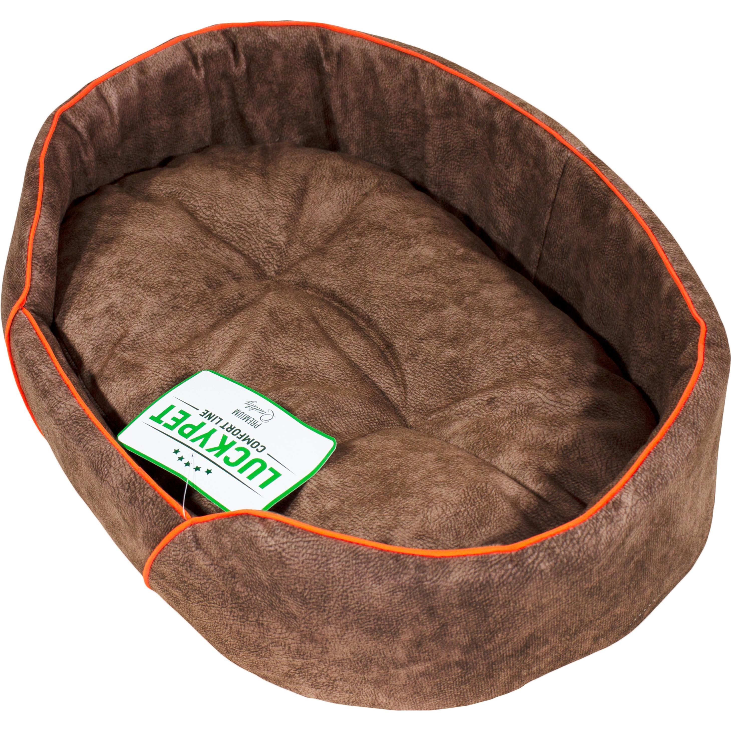 Лежак Lucky Pet №1 Долли Коричневый 32x43x12 фото 1