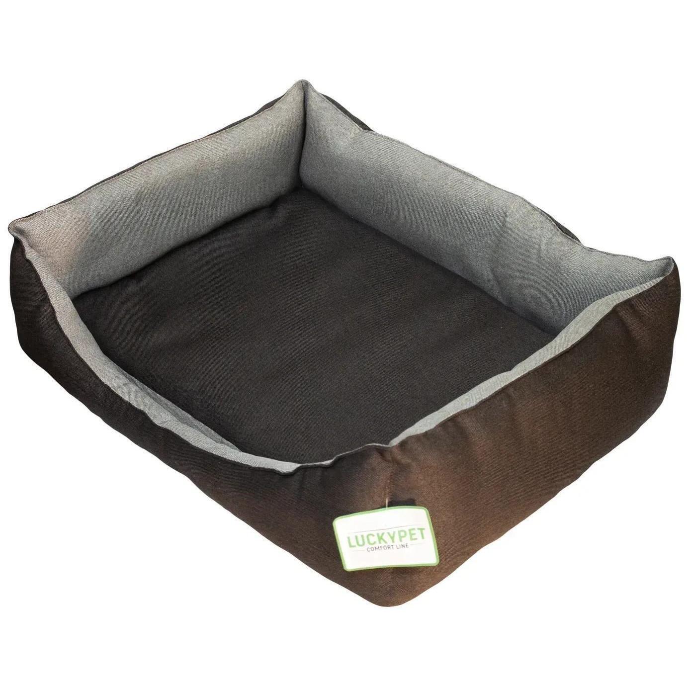 Лежак Lucky Pet №3 Тоби Коричневый 50x70x20