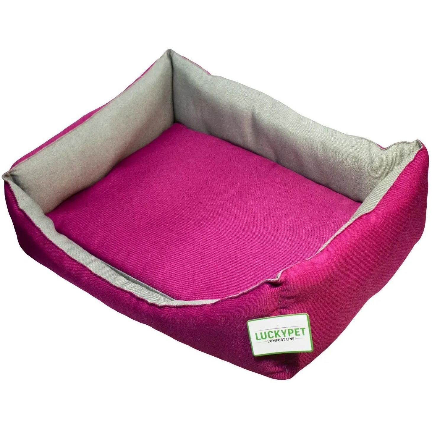 Лежак Lucky Pet №6 Тоби Фуксия 80x120x26