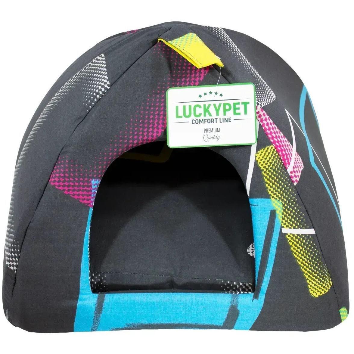 Юрта Lucky Pet №2 Соня Геометрія 46x46x35фото1