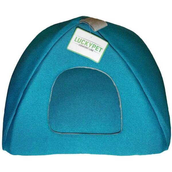 

Юрта Lucky Pet №1 Мия Бирюзовый 39x39x31