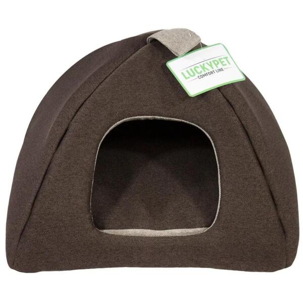 

Юрта Lucky Pet №1 Мия Коричневый 39x39x31