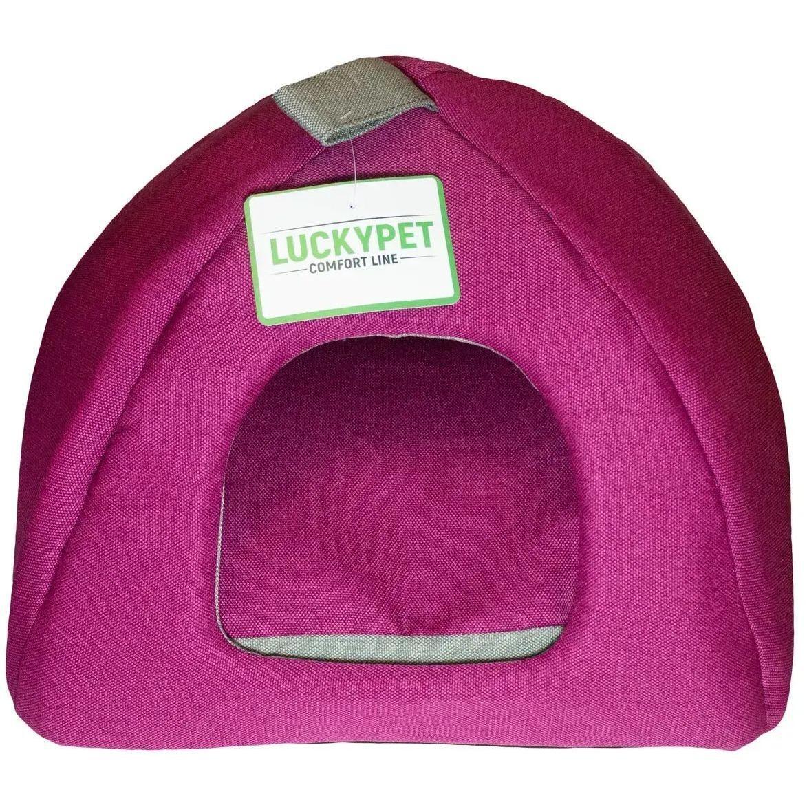 Юрта Lucky Pet №1 Мия Фуксия 39x39x31 фото 1