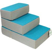 Ступеньки-трансформер Lucky Pet Эверест Бирюзовые 36x40x60