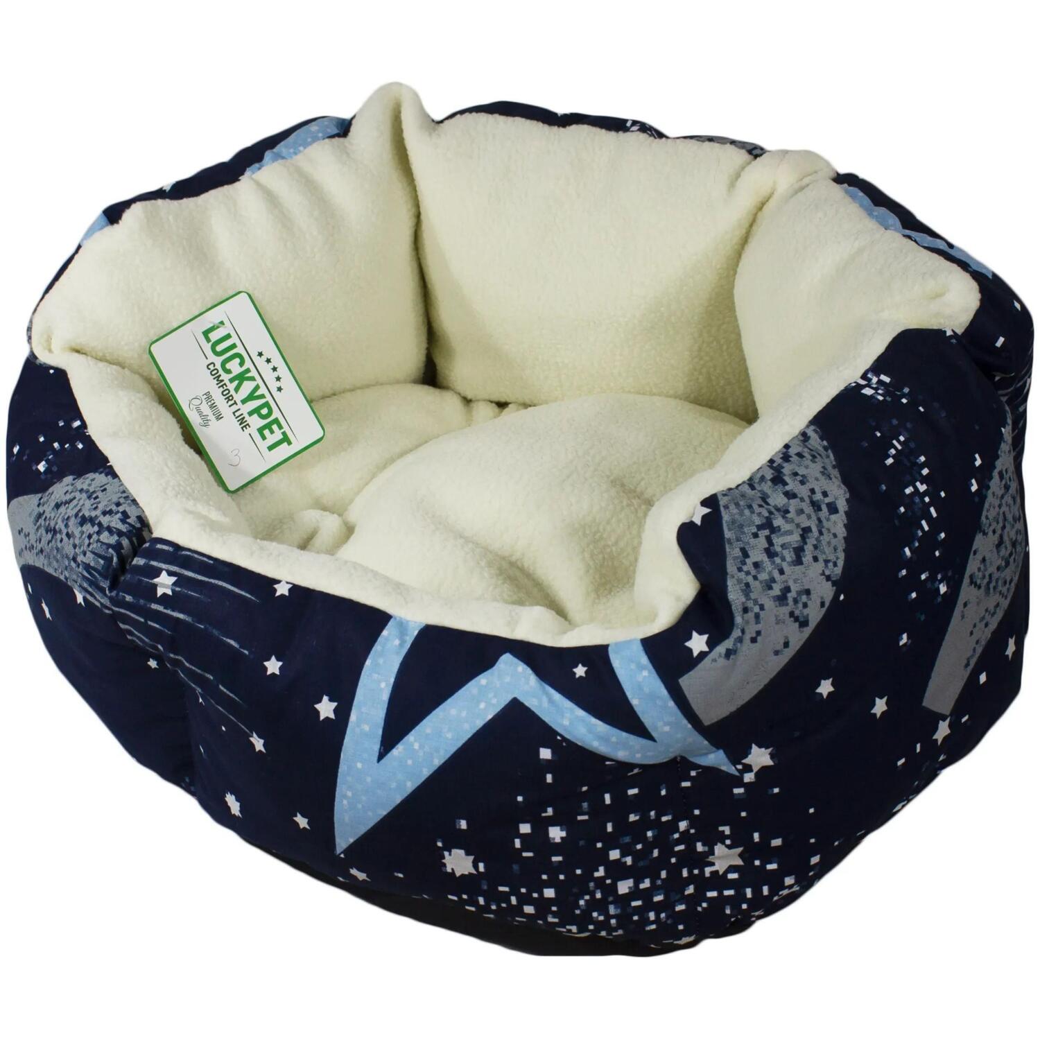 Лежак Lucky Pet №3 Арчі Синій 55x65