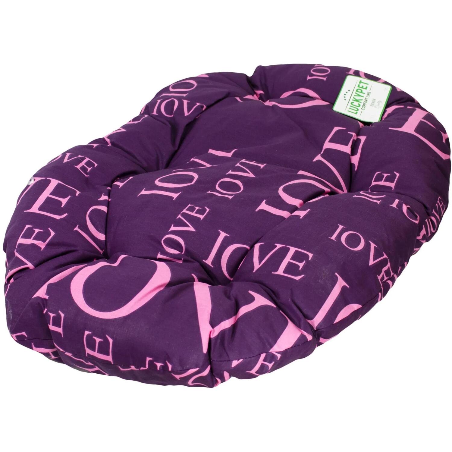 Лежак-подушка Lucky Pet №1 Дрьома Фіолетовий 45x60