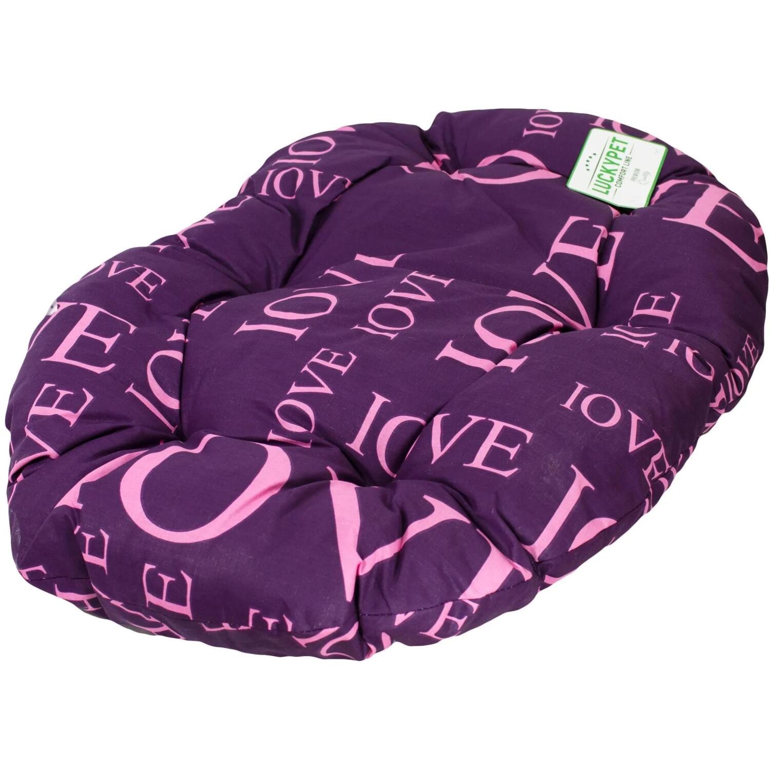Лежак-подушка Lucky Pet №2 Дрьома Фіолетовий 50x70
