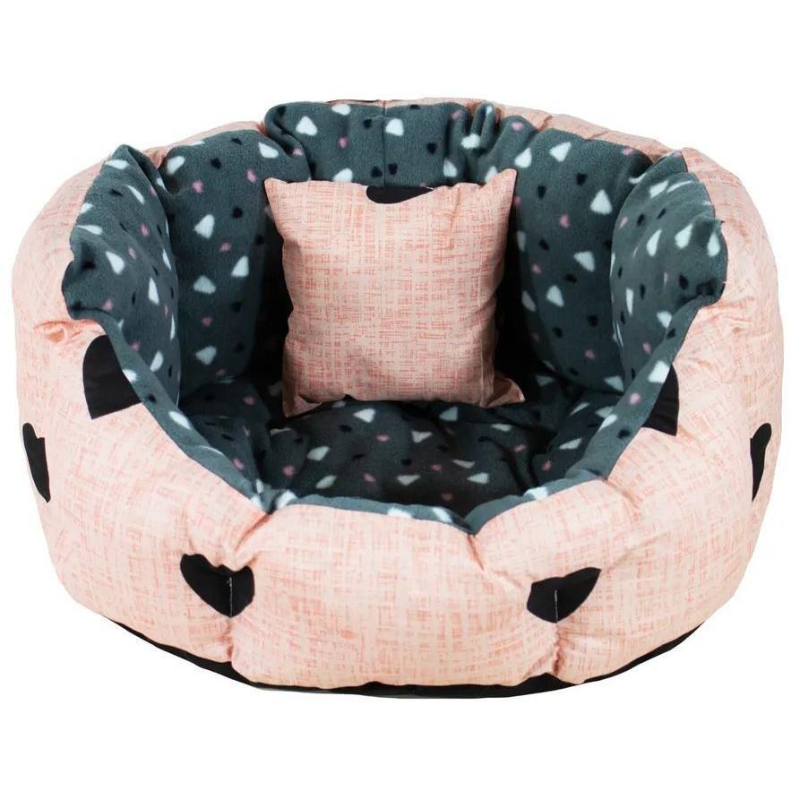 Лежак Lucky Pet Диванчик S Рожевий 40x40