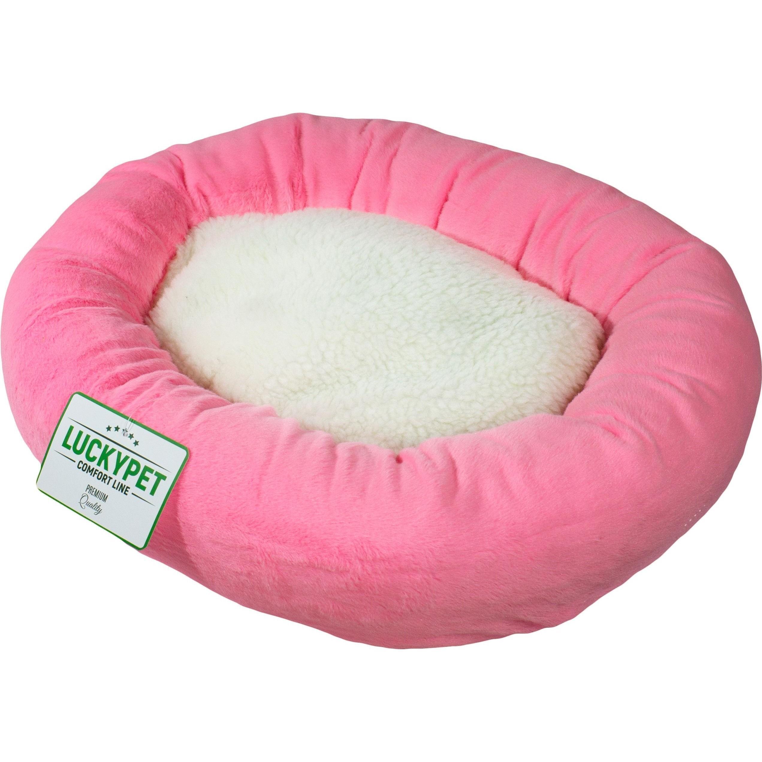 Лежак Lucky Pet №3 Рокси Розовый 52x65x14 фото 1