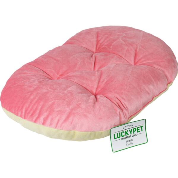 

Лежак-Подушка Lucky Pet №2 Зефир Розово-кремовый 50x70