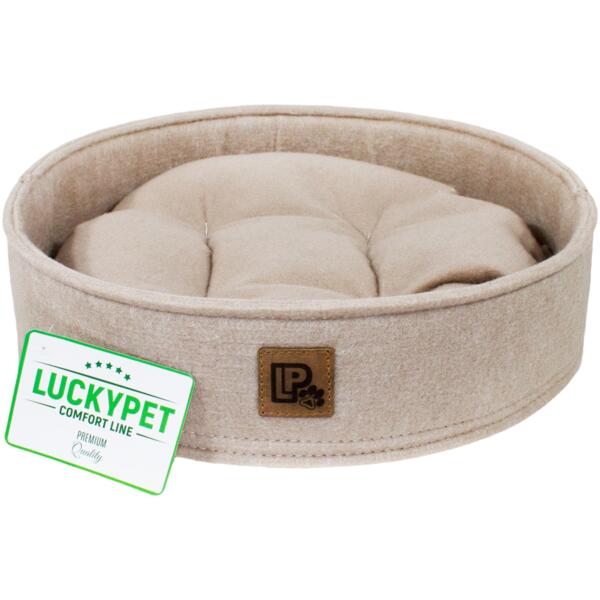 

Лежак Lucky Pet №4 Дольче Бежевый 50x12
