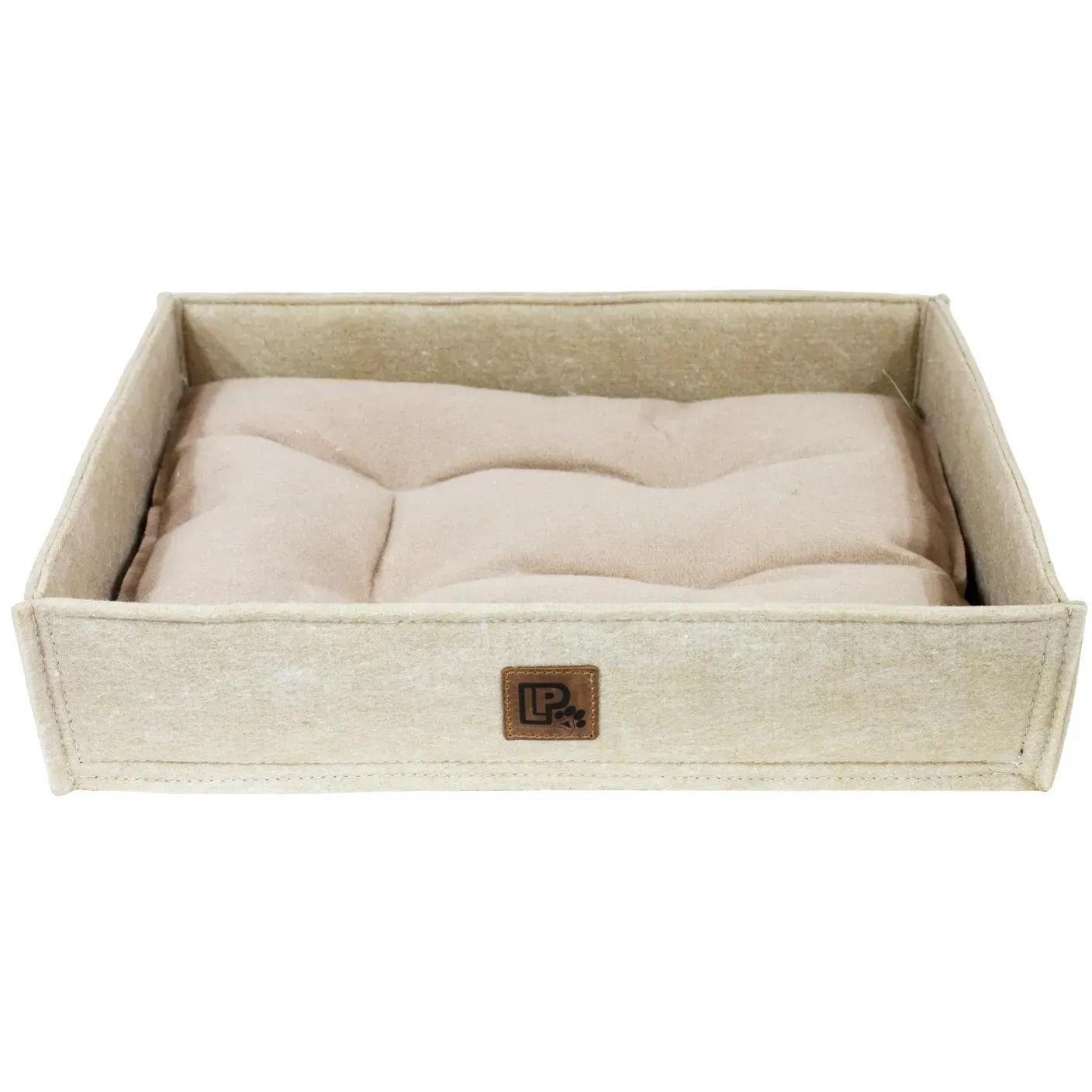 Лежак Lucky Pet №4 Фортиссимо Бежевый 45x60x12