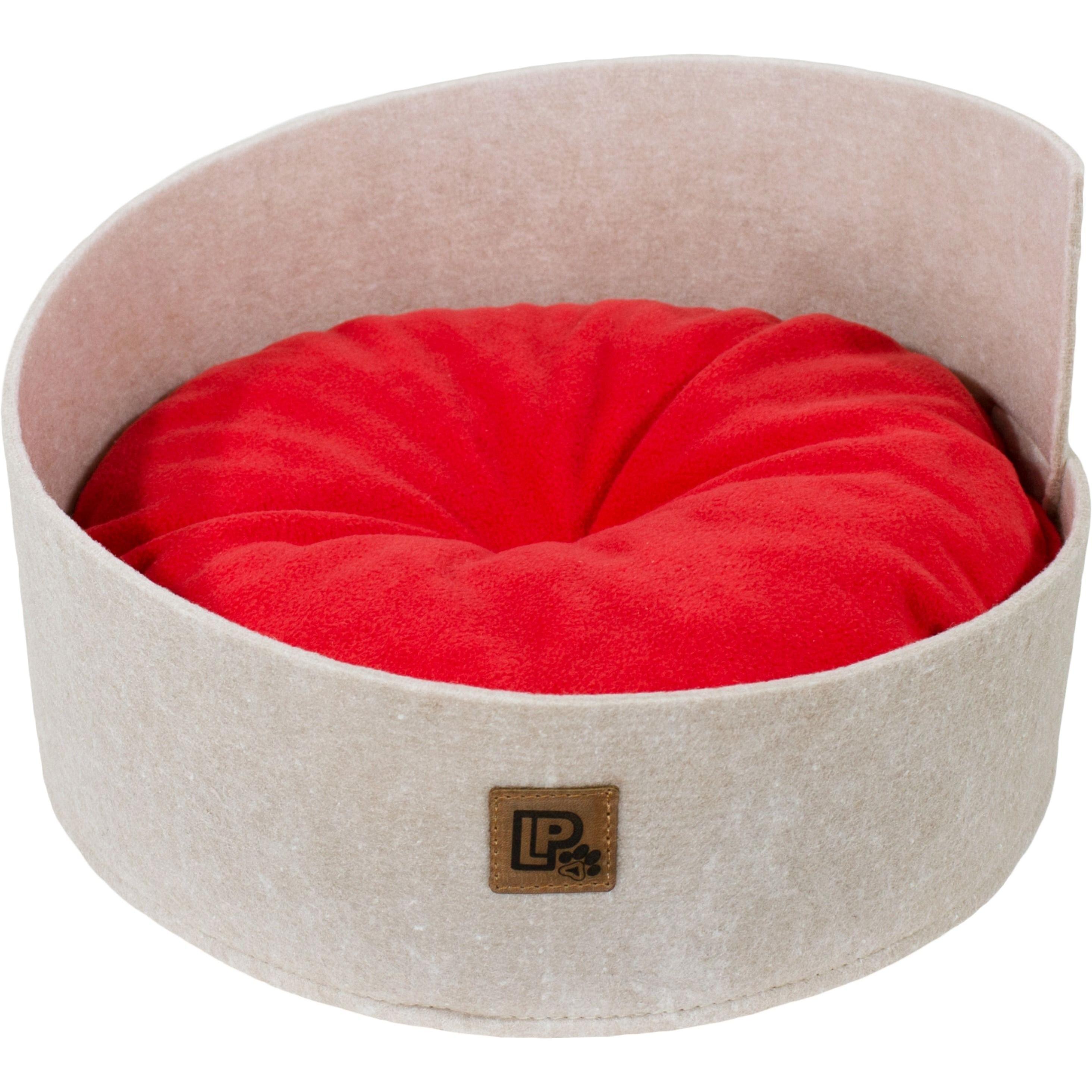 Лежанка Lucky Pet №2 Джаз Бежевый 40x40x22 фото 1