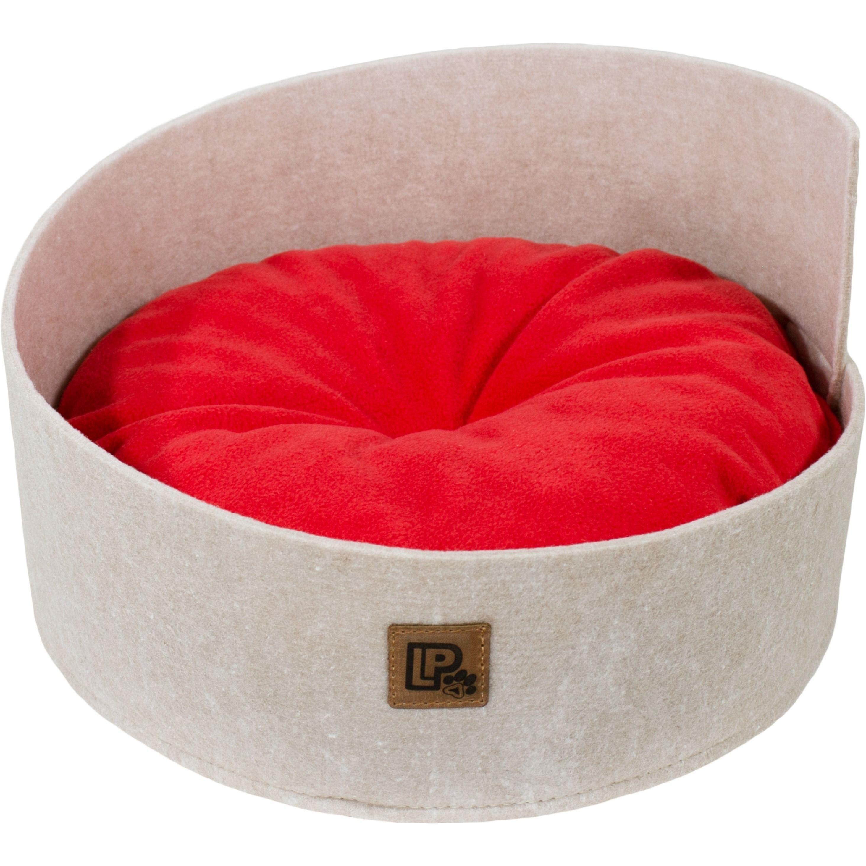 Лежанка Lucky Pet №3 Джаз Бежевий 45x45x23фото1