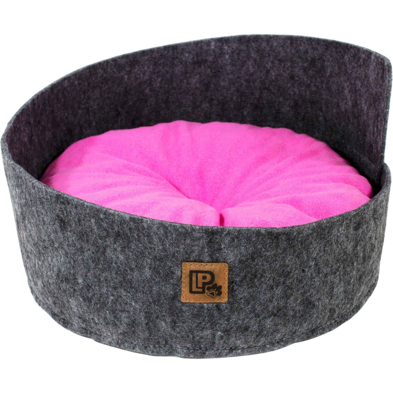 Лежанка Lucky Pet №3 Джаз Сірий 45x45x23