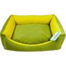 Лежак Lucky Pet №1 Лира-new Зеленый+Желтый 40x50x16