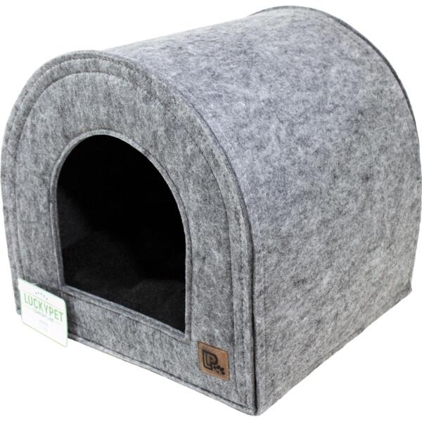 

Домик Lucky Pet №3 Опера Серый 45x45x45