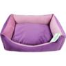 Лежак Lucky Pet №3 Лира-new Сиреневый+Розовый 60x80x20