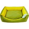 Лежак Lucky Pet №3 Лира-new Зеленый+Желтый 60x80x20