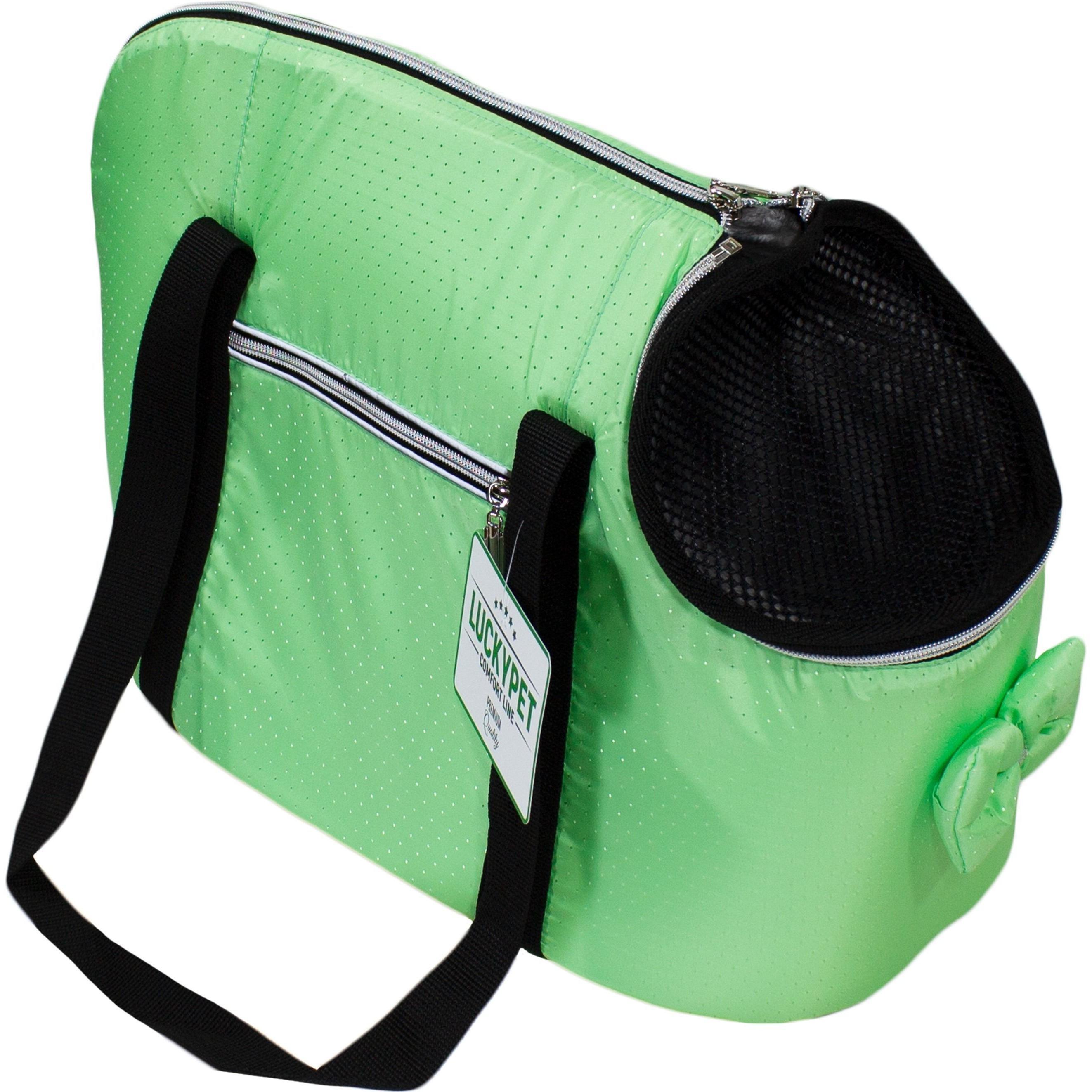 Сумка-переноска Lucky Pet №1 Альфа Салатовийфото1