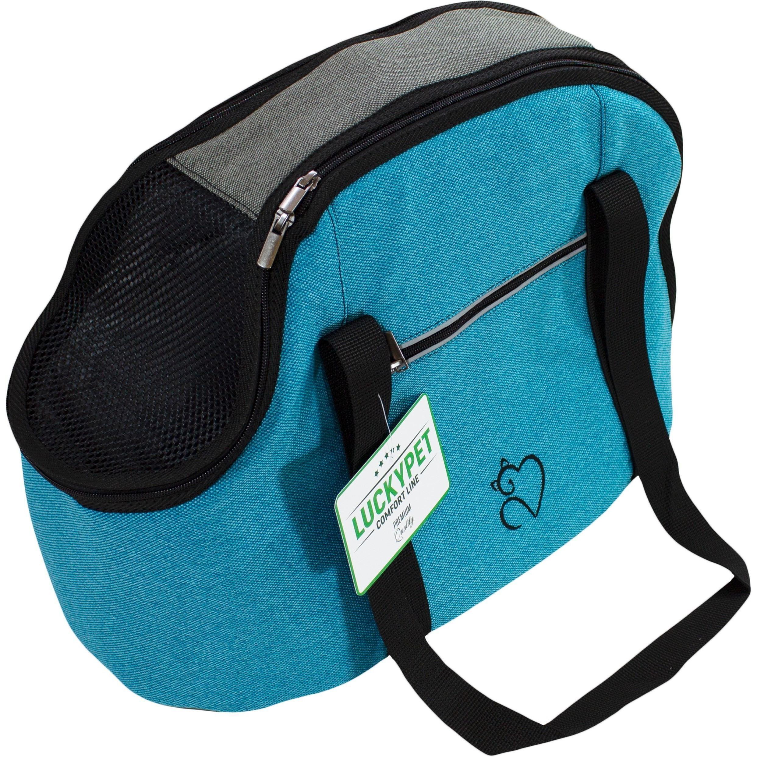 Сумка-переноска Lucky Pet №1 Лорис Бірюзовийфото1