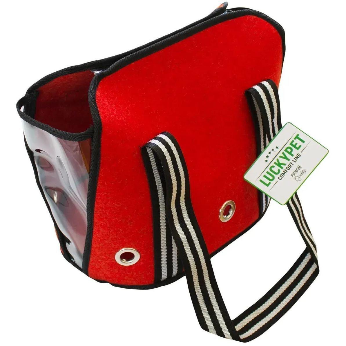 Сумка-переноска Lucky Pet №0 Фортуна Красный фото 1