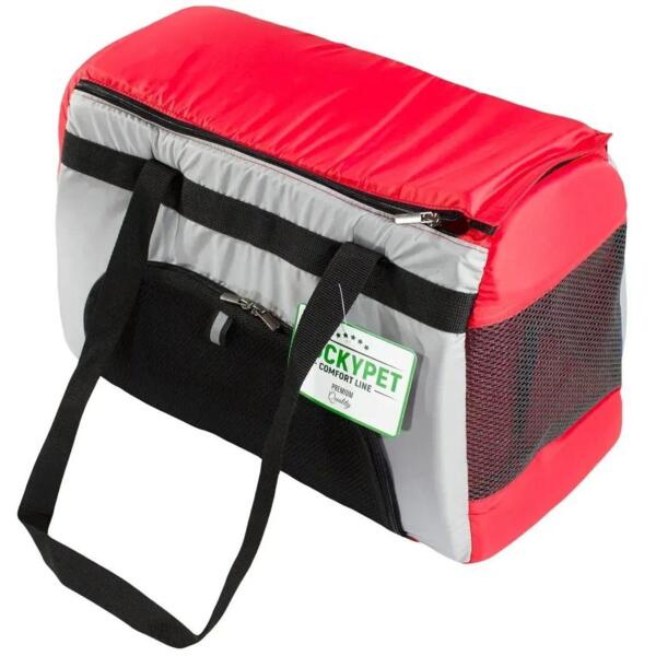 

Сумка-тоннель Lucky Pet №1 Арго Красный+Серый