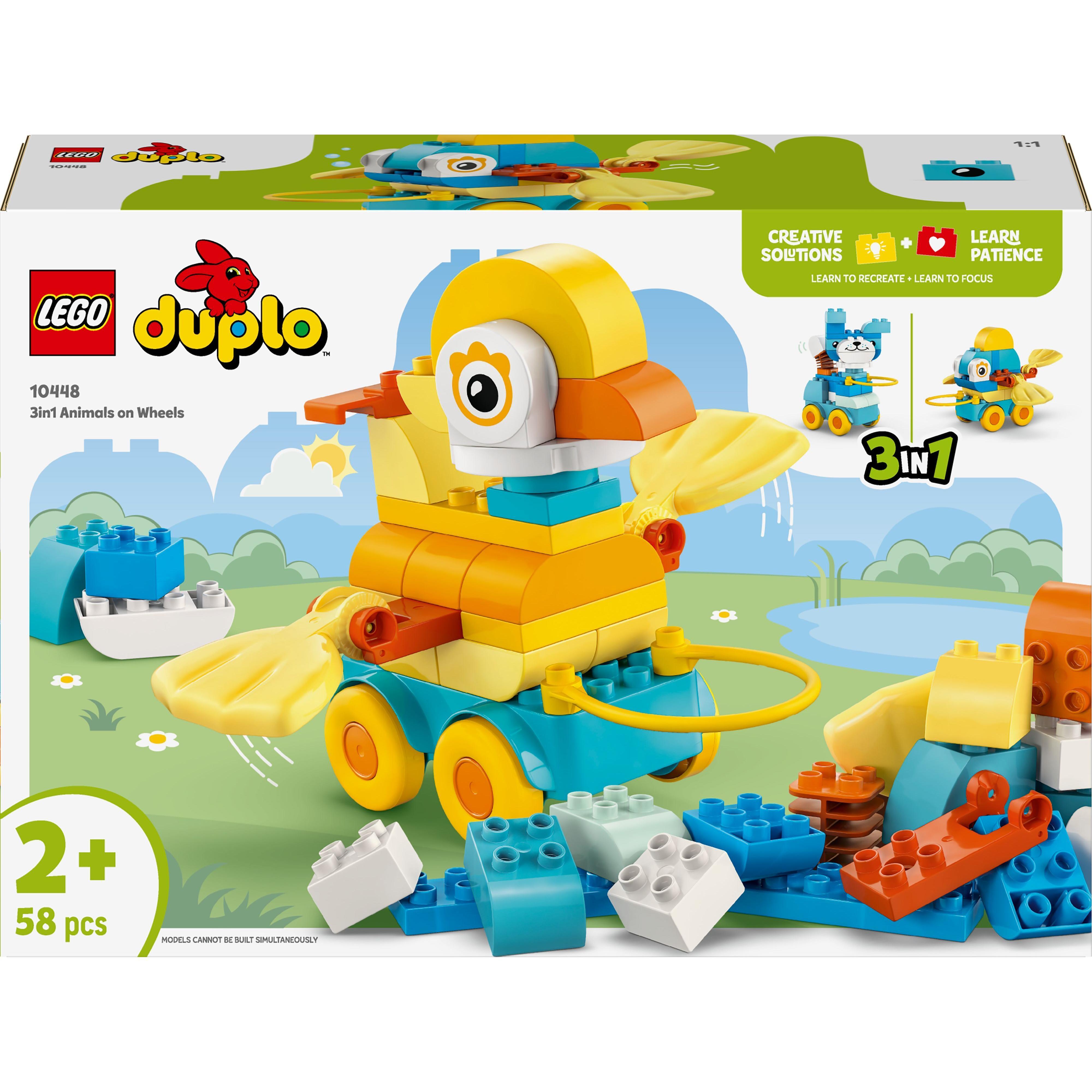 LEGO 10448 Тварини на колесах 3в1 V29 DUPLO Townфото1