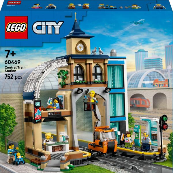 

LEGO 60469 Центральный железнодорожный вокзал V29 City Trains