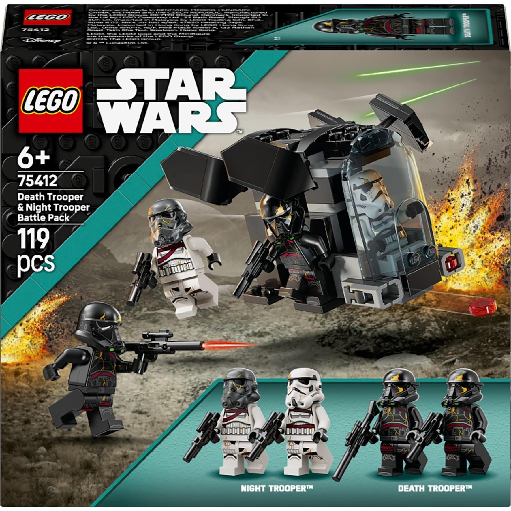 LEGO 75412 Боевой набор «Боец смерти и Ночной пехотинец V29 Star Wars фото 1