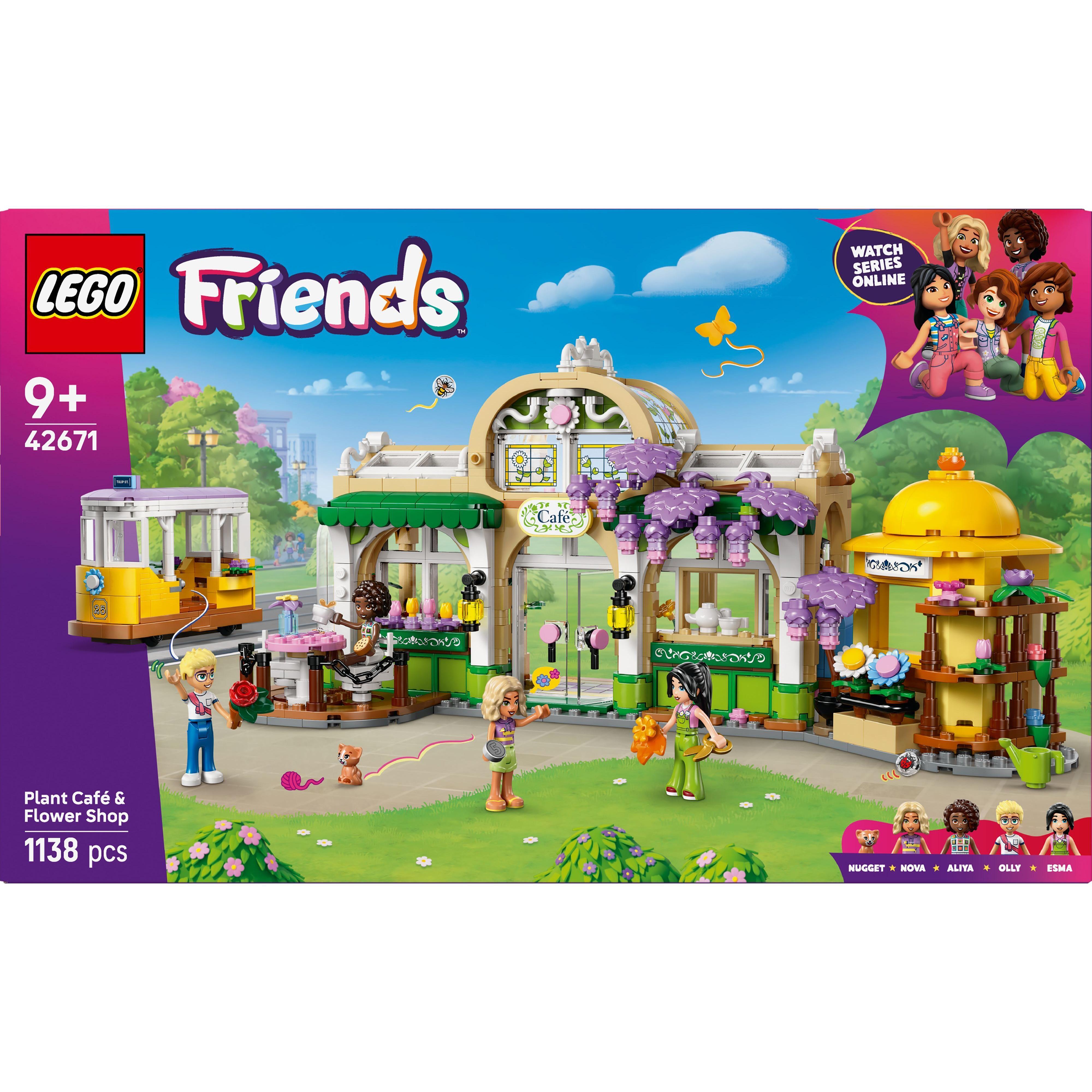LEGO 42671 Кав'ярня з рослинами та квітковий магазин V29 LEGO Friendsфото1