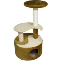 Когтеточка-домик Lucky Pet сизалевый Инь-Янь 82x44x44 см