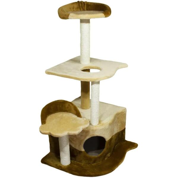 

Когтеточка-домик Lucky Pet сизалевый Парадайз 120x57x57 см