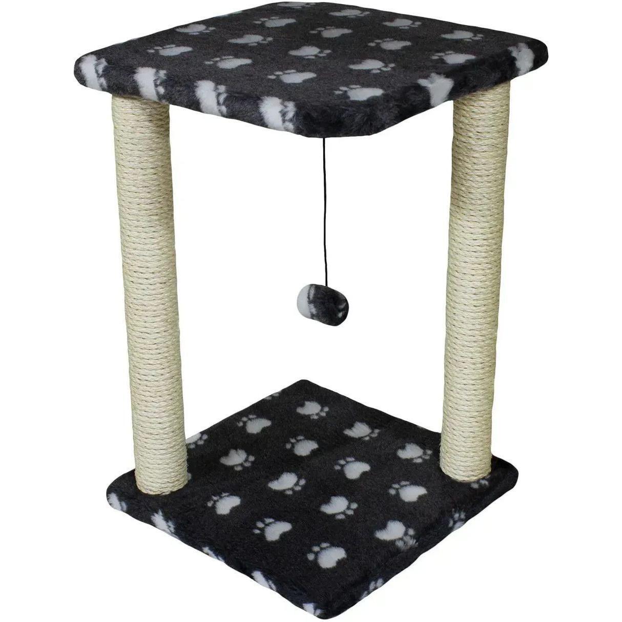 Дряпка Lucky Pet сизалевий Сімба 2 Чорний 33х33х52 смфото1